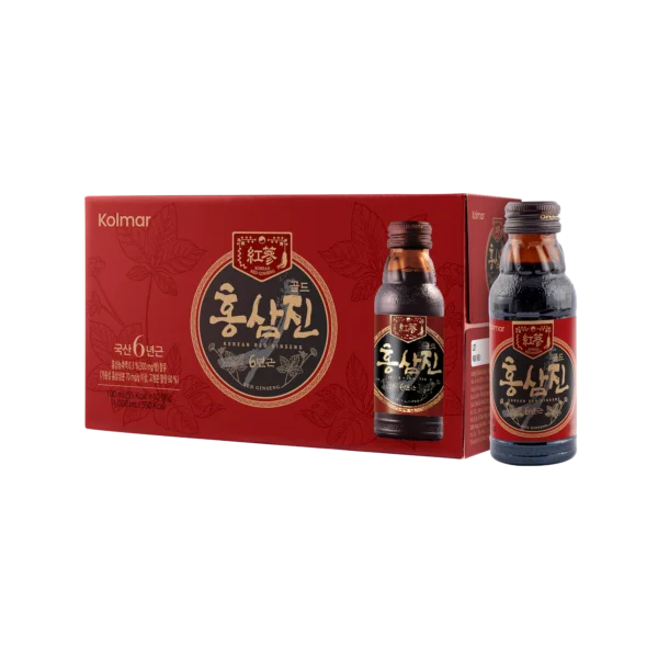 Thực phẩm bảo vệ sức khỏe Nước hồng sâm HONGSAMJIN GOLD