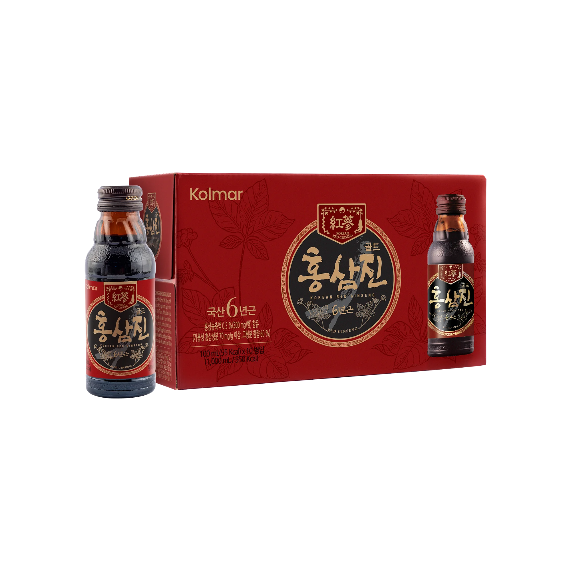 Thực phẩm bảo vệ sức khỏe Nước hồng sâm HONGSAMJIN GOLD