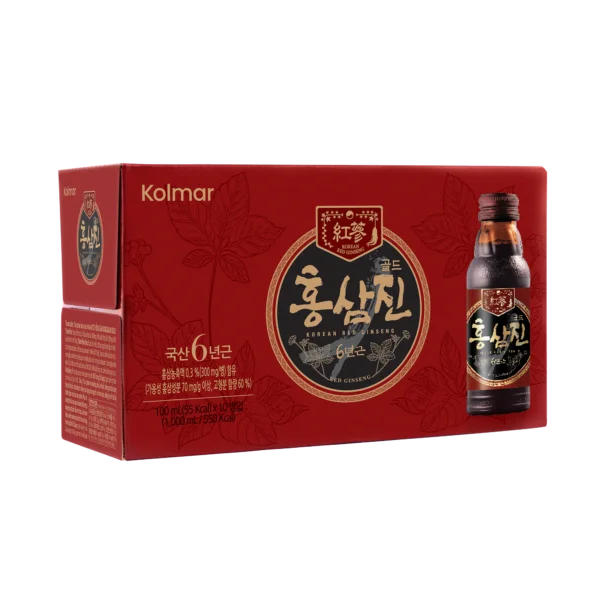 Thực phẩm bảo vệ sức khỏe Nước hồng sâm HONGSAMJIN GOLD
