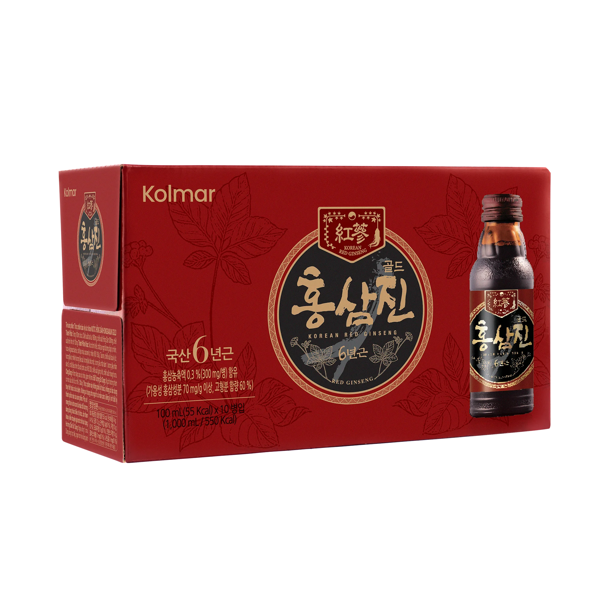Thực phẩm bảo vệ sức khỏe Nước hồng sâm HONGSAMJIN GOLD