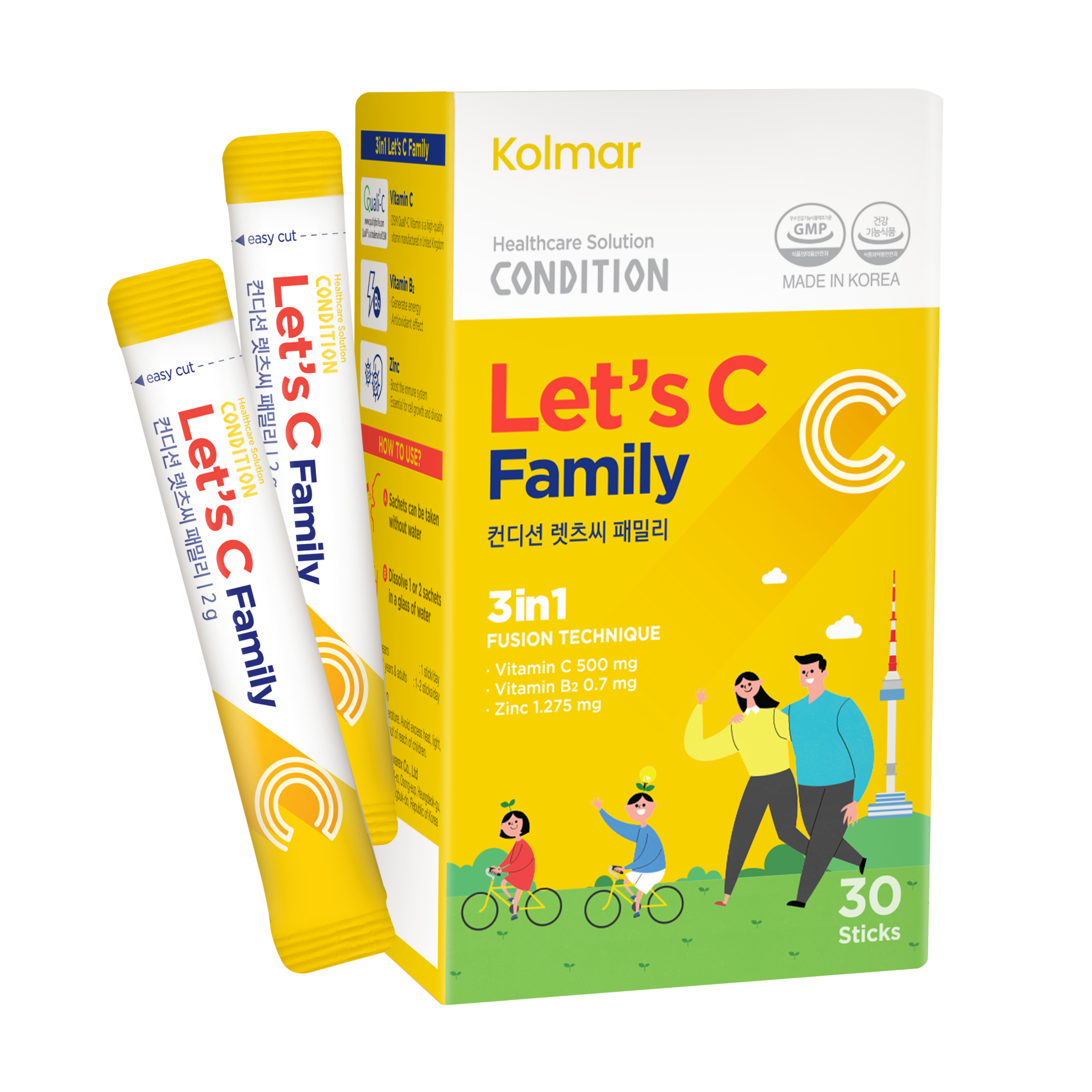 Food Supplement CONDITION LET’S C FAMILY