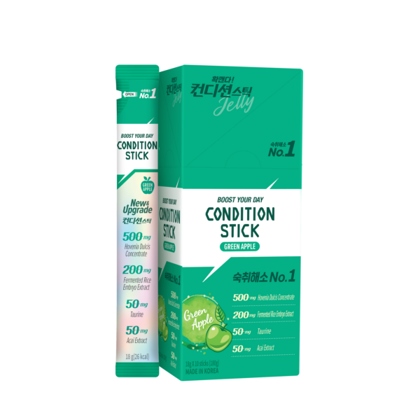 Thực phẩm bổ sung THẠCH KHÚNG KHÉNG CONDITION STICK (VỊ TÁO)