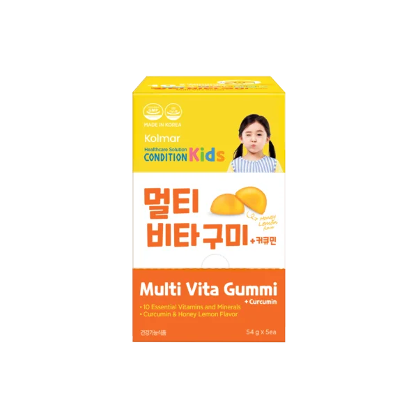 Thực phẩm bảo vệ sức khỏe KẸO DẺO DINH DƯỠNG CONDITION KIDS MULTI VITA GUMMI + CURCUMIN