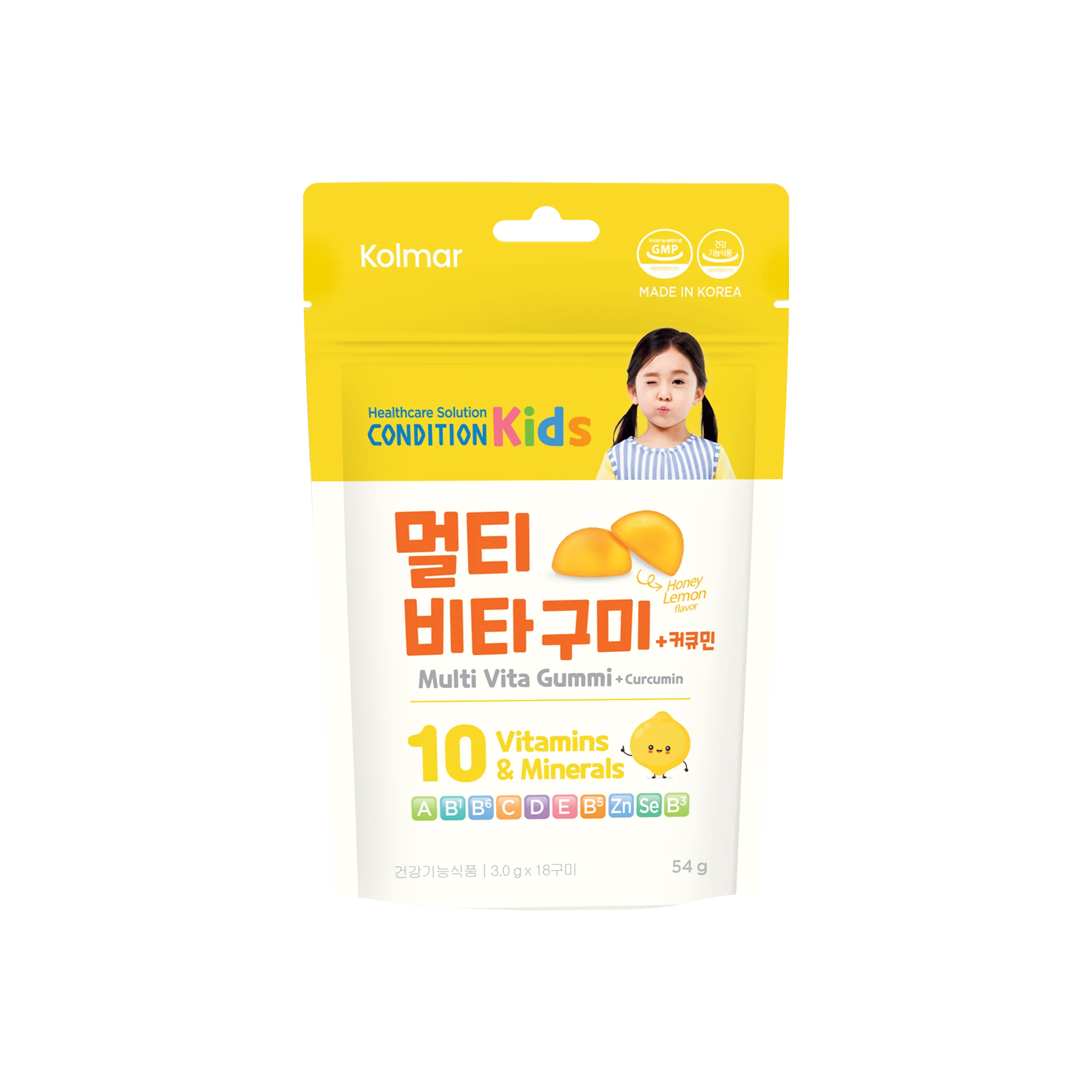 Thực phẩm bảo vệ sức khỏe KẸO DẺO DINH DƯỠNG CONDITION KIDS MULTI VITA GUMMI + CURCUMIN